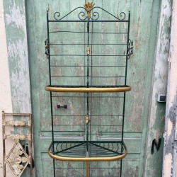 Grille De Boulangerie En Fer Forgé, Meuble De Métier